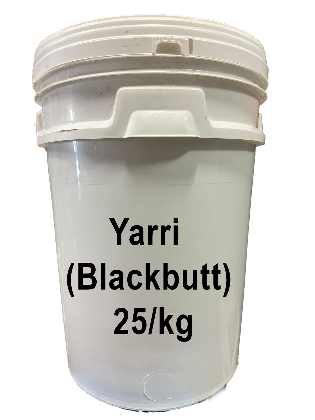 25Kg Yarri (Blackbutt) - Includes Bucket (Pickup Only Beckenham)